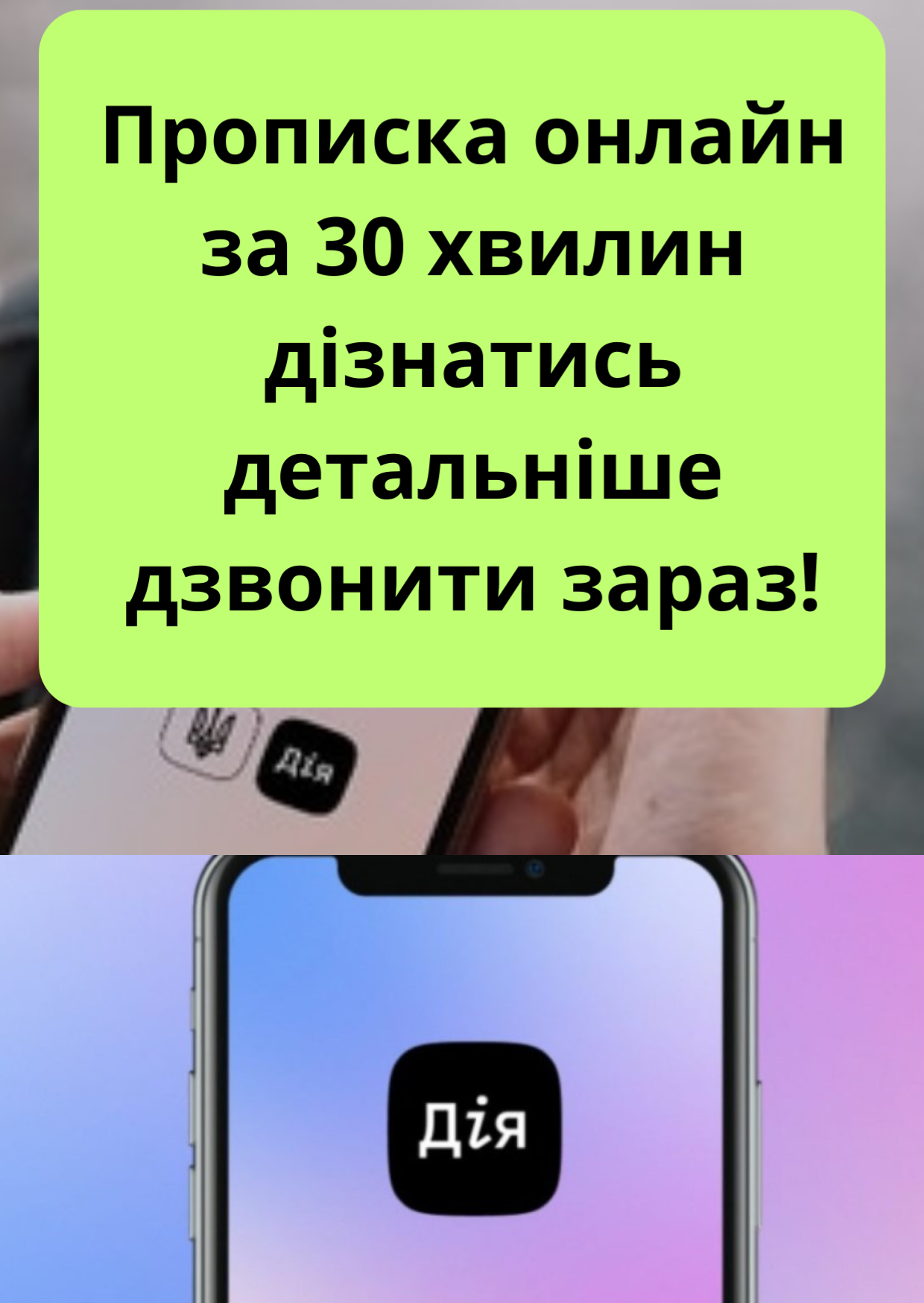 Прописка у Чорноморську онлайн через "Дію"
